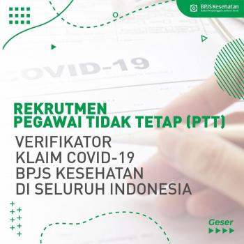 Siap-siap BPJS Kesehatan Buka Lowongan Ratusan Verifikator